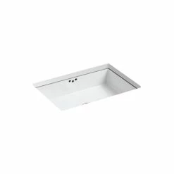 Discount 😀 Kohler Kathryn 23-7/8" X 15-5/8" X 6-1/4" Under-Mount Bathroom Sink, White 🔔