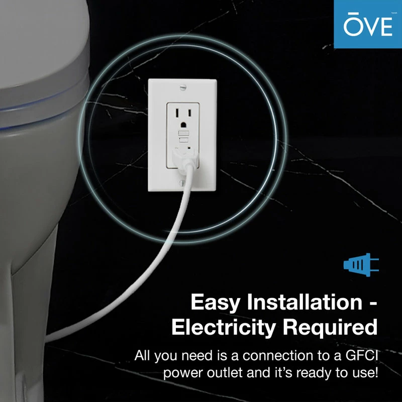 Brand new ๐ OVE Decors OVE Yosemite Smart Bidet 1-Piece Elongated Toilet ๐งจ - Image 13