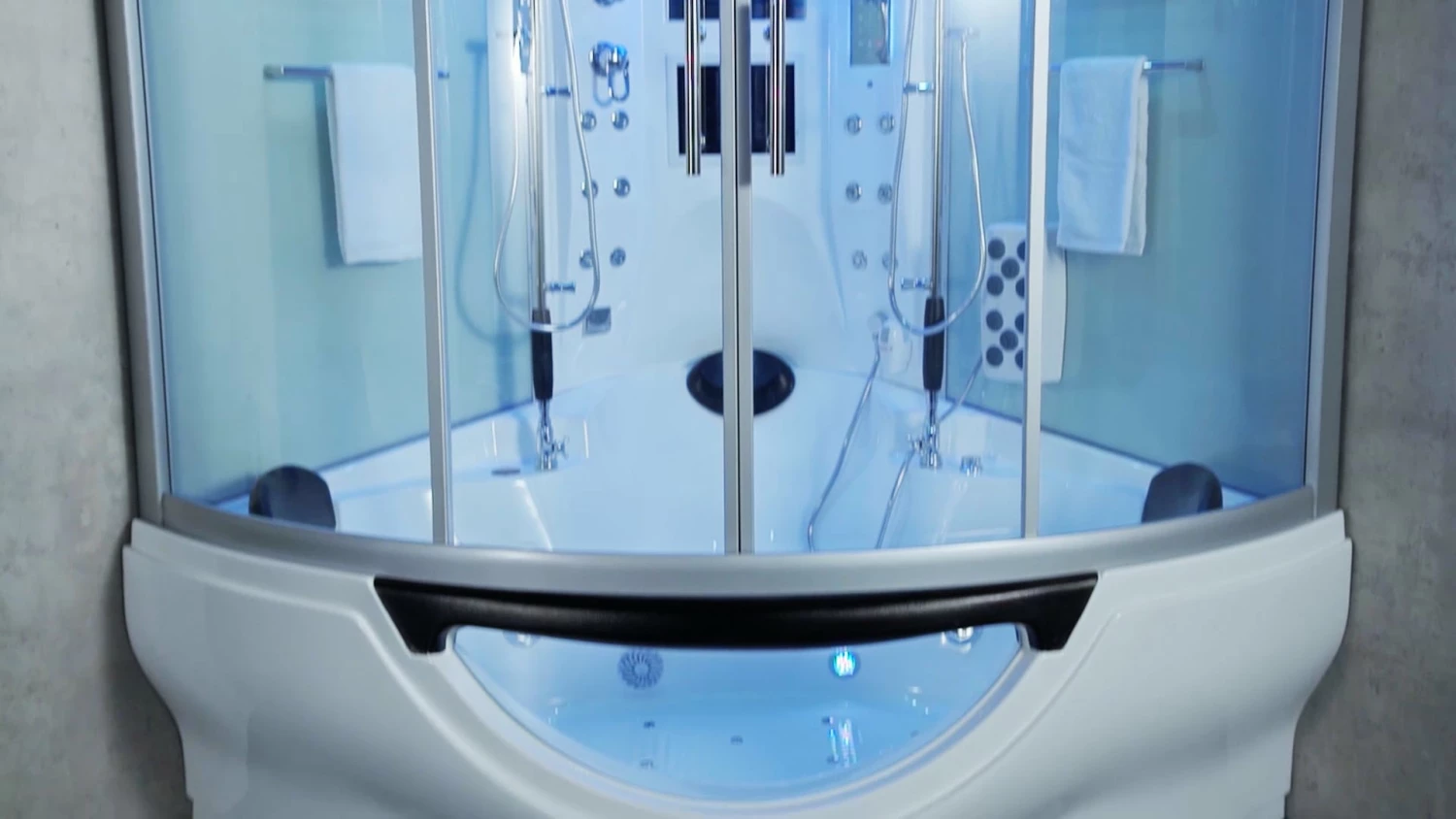 Cheap โ๏ธ Maya Bath Platinum Superior Steam Shower W/ Heated Massage Bathtub Whirlpool Hot Tub Sauna โ - Image 2