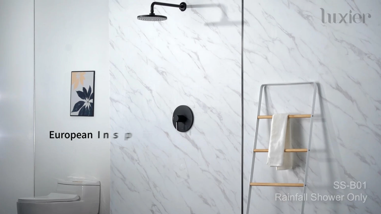 Coupon ๐ Luxier SS-C01-T-V Rainfall Shower Faucet With Valve And Spout, Oil Rubbed Bronze ๐คฉ - Image 2