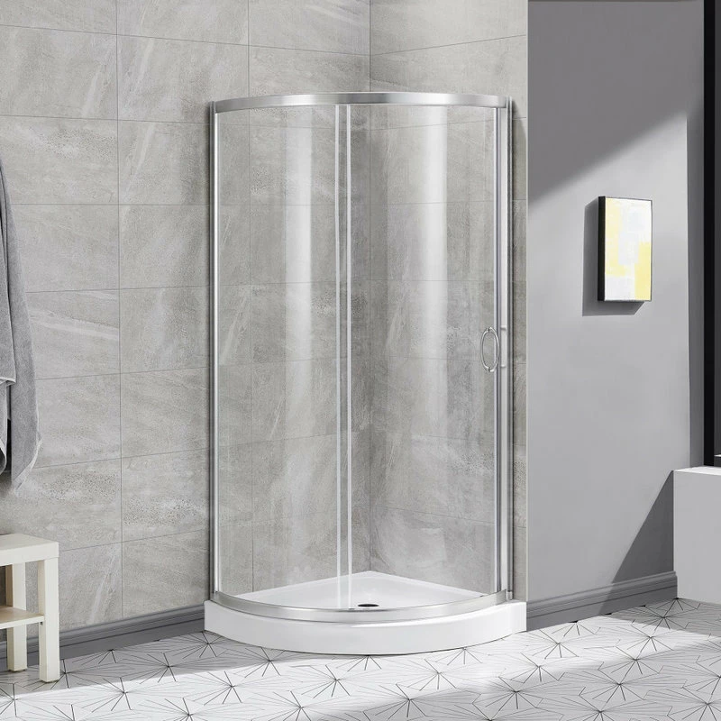 Top 10 ๐งจ OVE Decors Breeze 34 Shower Kit, Clear Glass Panels And Base, Satin Nickel ๐ - Image 5