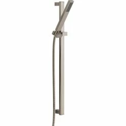 Hot Sale 🥰 Delta Faucet Delta Vero Premium Single-Setting Slide Bar Hand Shower, Stainless, 57530-SS 💯