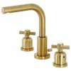 Buy 🧨 Kingston Brass Fauceture Widespread Bathroom Faucet With Brass Pop-Up, Brushed Brass ✔️