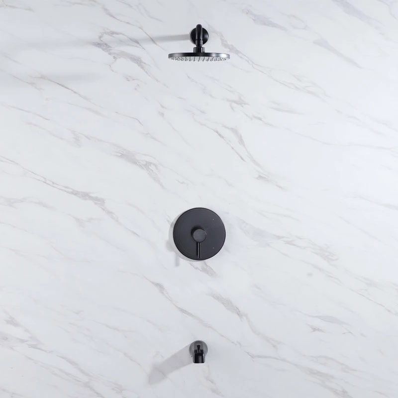 Coupon ๐ Luxier SS-C01-T-V Rainfall Shower Faucet With Valve And Spout, Oil Rubbed Bronze ๐คฉ - Image 8