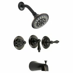 Brand new ๐ Designers Impressions 651701 Oil Rubbed Bronze Tub / Shower Combo Faucet ๐