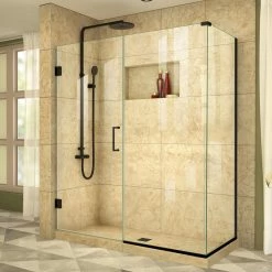 Best deal ⌛ DreamLine Unidoor Plus 60.5"x34-3/8"x72" Hinged Shower Enclosure ❤️