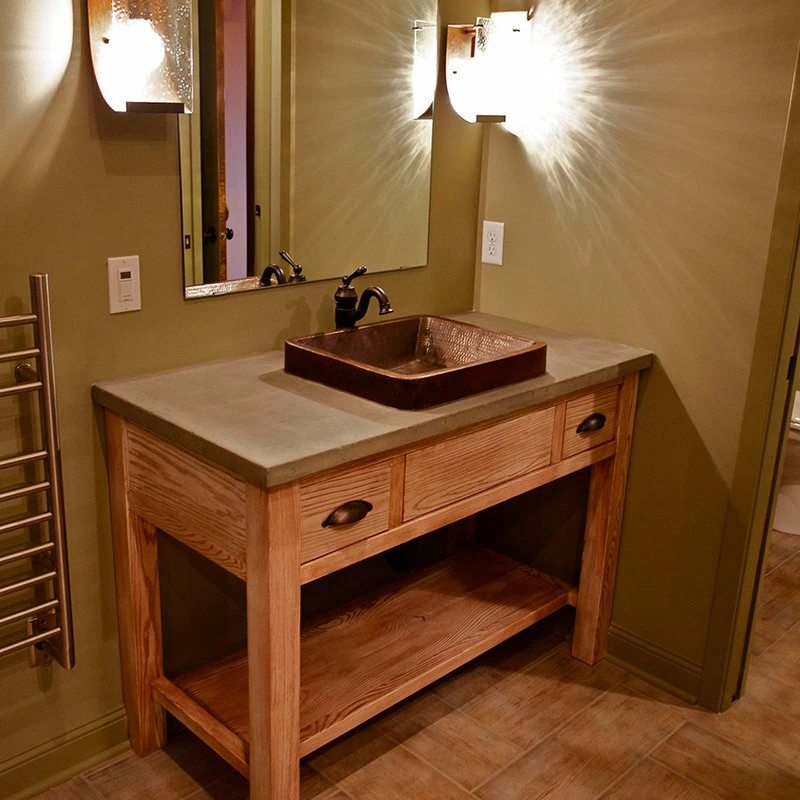 Wholesale โ๏ธ Premier Copper Products 19" Rectangle ๐ Skirted Vessel ๐จ Hammered Copper Sink, Oil Rubbed Bronze โ - Image 7