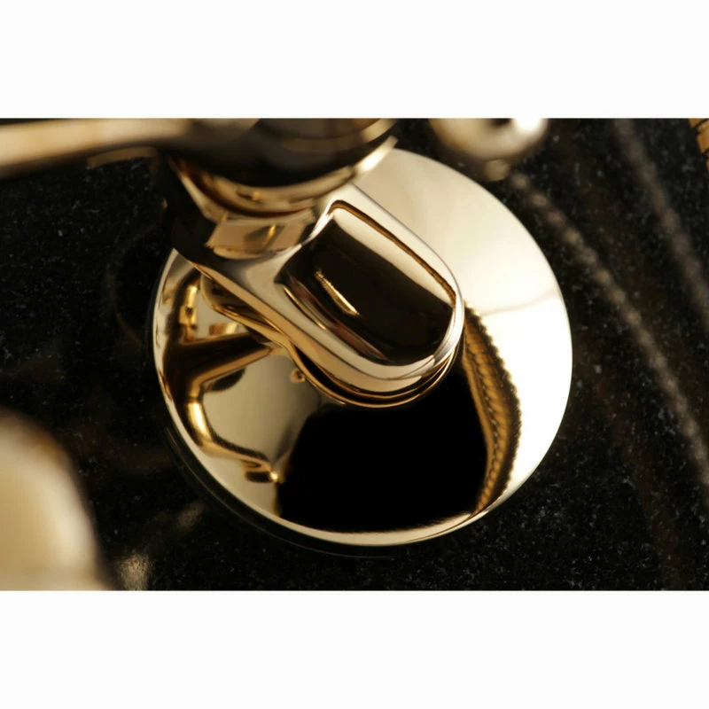 Deals ๐ Kingston Brass Kingston Adjustable Center Tub Wall Mount Clawfoot Tub Faucet, Polished Brass ๐ - Image 6