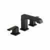 Best reviews of ❤️ Delta Faucet Delta Ara Two Handle Widespread Bathroom Faucet, Matte Black, 3567-BLMPU-DST 🧨
