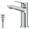 Wholesale ⌛ Kraus USA, Inc. Kraus Indy 1-Handle Bathroom Basin Faucet Chrome With Overflow Drain ✨
