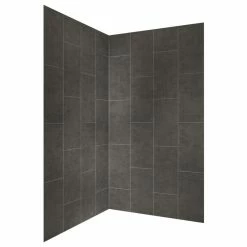 Cheap 🤩 FGI-industries Foremost GFS424278 Jetcoat 42" X 42" X 78" Two Panel Corner - Slate ❤️