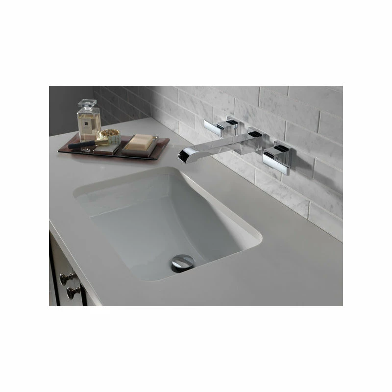 Deals ❤️ Delta Faucet Delta Ara Two Handle Wall Mount Bathroom Faucet Trim, Chrome, T3567LF-WL 💯 - Image 4