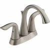 Top 10 🛒 Delta Faucet Delta Lahara Two Handle Centerset Bathroom Faucet, Stainless, 2538-SSMPU-DST 🔥