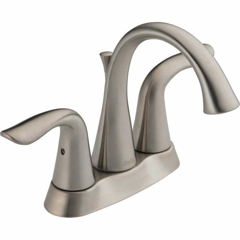 Top 10 π Delta Faucet Delta Lahara Two Handle Centerset Bathroom Faucet, Stainless, 2538-SSMPU-DST π₯