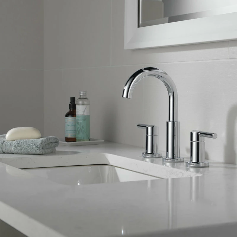 Cheap โจ Delta Faucet Delta 35749LF Nicoli 1.2 GPM Widespread Bathroom Faucet - Chrome ๐ - Image 4