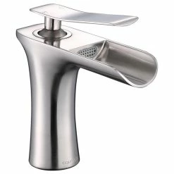 Wholesale ✔️ Yescom Aquaterior Single Handle Bathroom Faucet Waterfall Spout Mixer Tap (CUPC NSF) 🌟