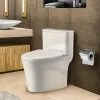 Best Pirce 🧨 Fine Fixtures Modern One Piece Round Toilet 🔔