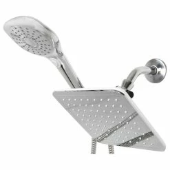 Top 10 🛒 Morgan Home Sunbeam Chrome Plated Steel Dual Rainfall Shower Massager 👍