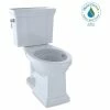 Outlet ✨ Toto Promenade II Elongated 1.28 GPF Toilet, Cotton White ✔️