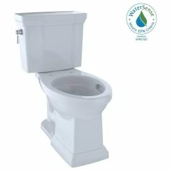 Outlet โจ Toto Promenade II Elongated 1.28 GPF Toilet, Cotton White โ๏ธ