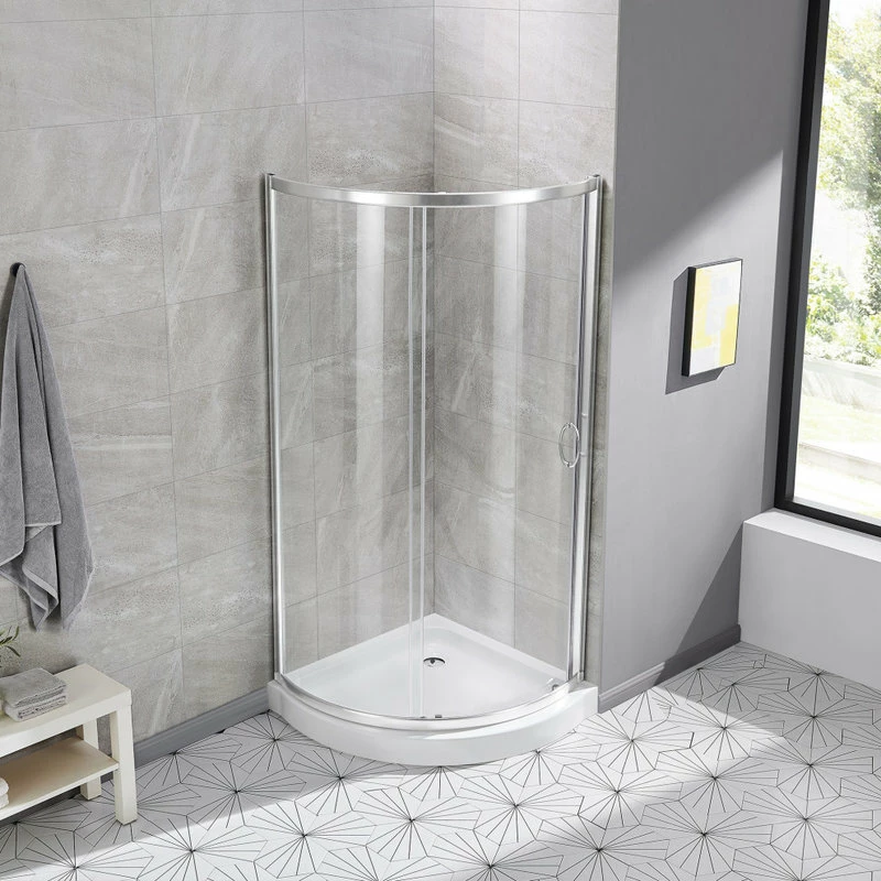 Top 10 ๐งจ OVE Decors Breeze 34 Shower Kit, Clear Glass Panels And Base, Satin Nickel ๐ - Image 6