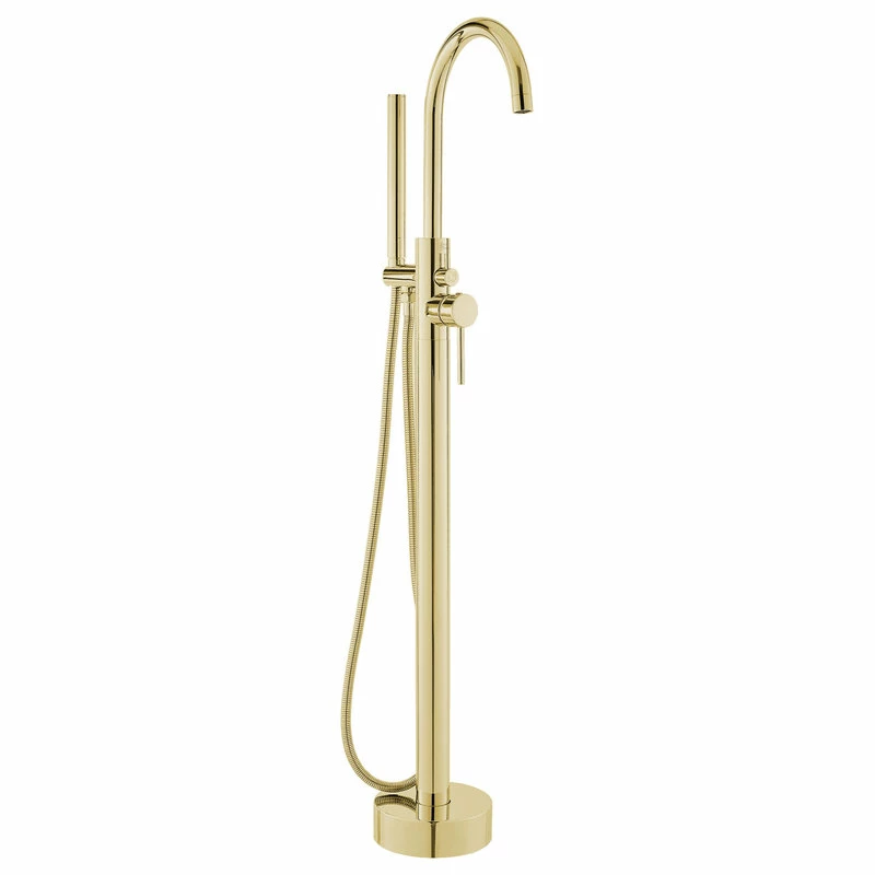 Buy ✔️ Swiss Madison Ivy Freestanding Bathtub Faucet, Brushed Gold 🔔 - Image 2