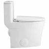 Buy 🎁 DeerValley One Piece Toilet Elongated,Small Toilet Compact Modern Single Flush 1.28 GPF 🎁