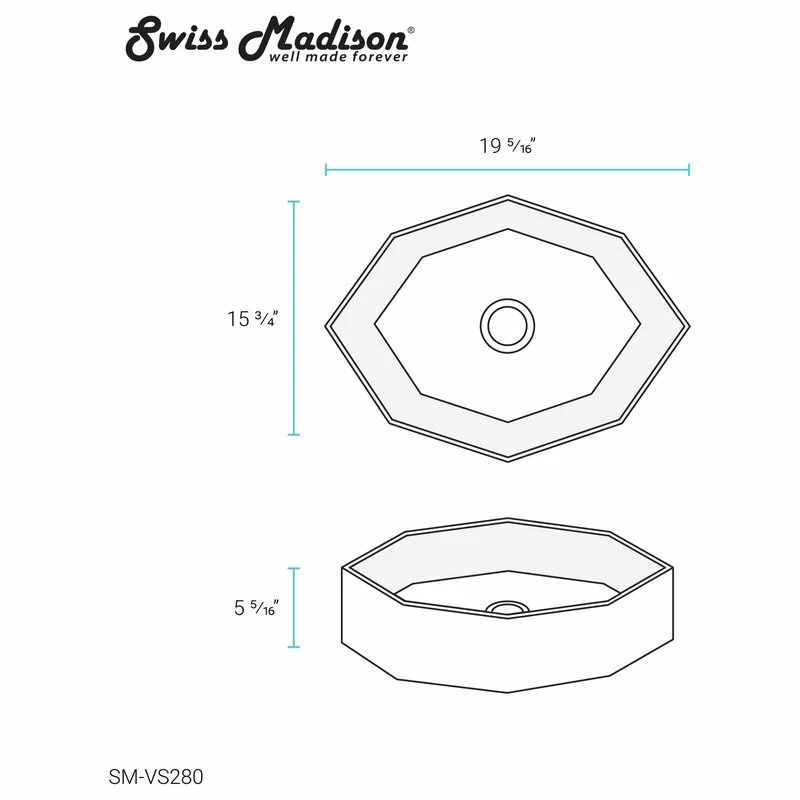 Coupon ๐คฉ Swiss Madison Brusque Vessel Sink ๐ - Image 13