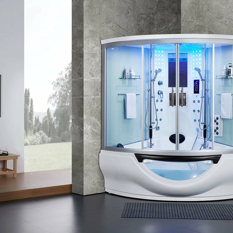 Cheap โ๏ธ Maya Bath Platinum Superior Steam Shower W/ Heated Massage Bathtub Whirlpool Hot Tub Sauna โ - Image 3