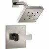 Flash Sale 🤩 Delta Faucet Delta Ara Monitor 14 Series H2Okinetic Shower Trim, Stainless, T14267-SS 💯