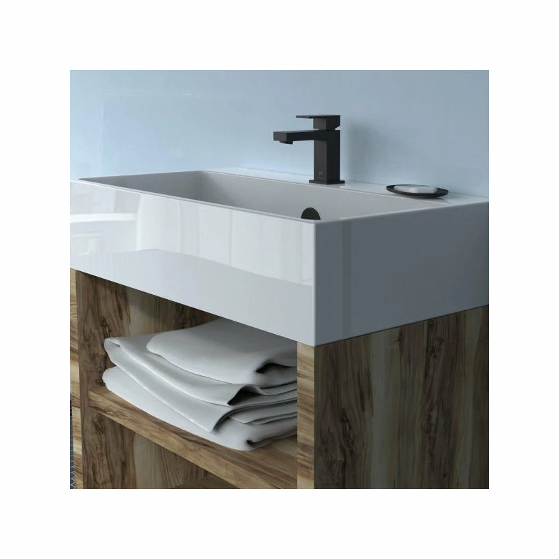 Cheapest ๐ Keeney Holdings LLC Belanger QUA21 Single Handle Bathroom Faucet With Drain, Matte Black ๐ฅ - Image 4