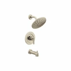 Brand new 🧨 Moen T3003EP Gibson Pressure Balanced Tub And Shower Trim Package - Nickel 🌟