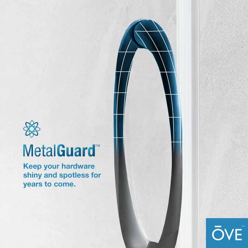 Discount ๐งจ OVE Decors Breeze 36 Shower Kit, Clear Glass Walls And Base, Black ๐ - Image 12