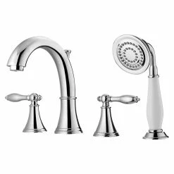 Deals 😍 Vinnova Julius Roman Tub Faucet With Hand-Held Shower ✨