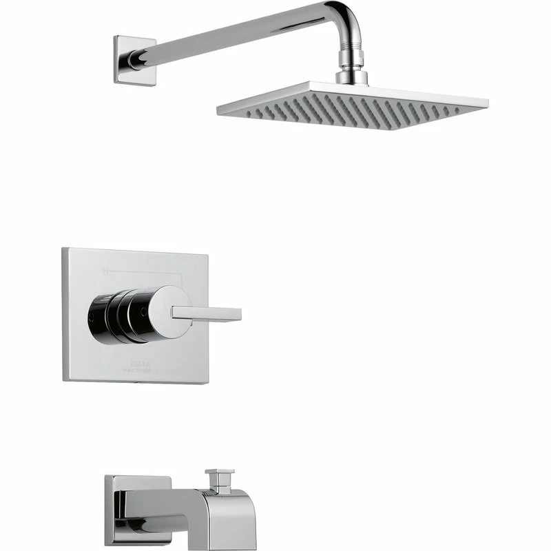 Cheap ๐ Delta Faucet Delta Vero Monitor 14 Series Tub & Shower Trim, Chrome, T14453 โค๏ธ