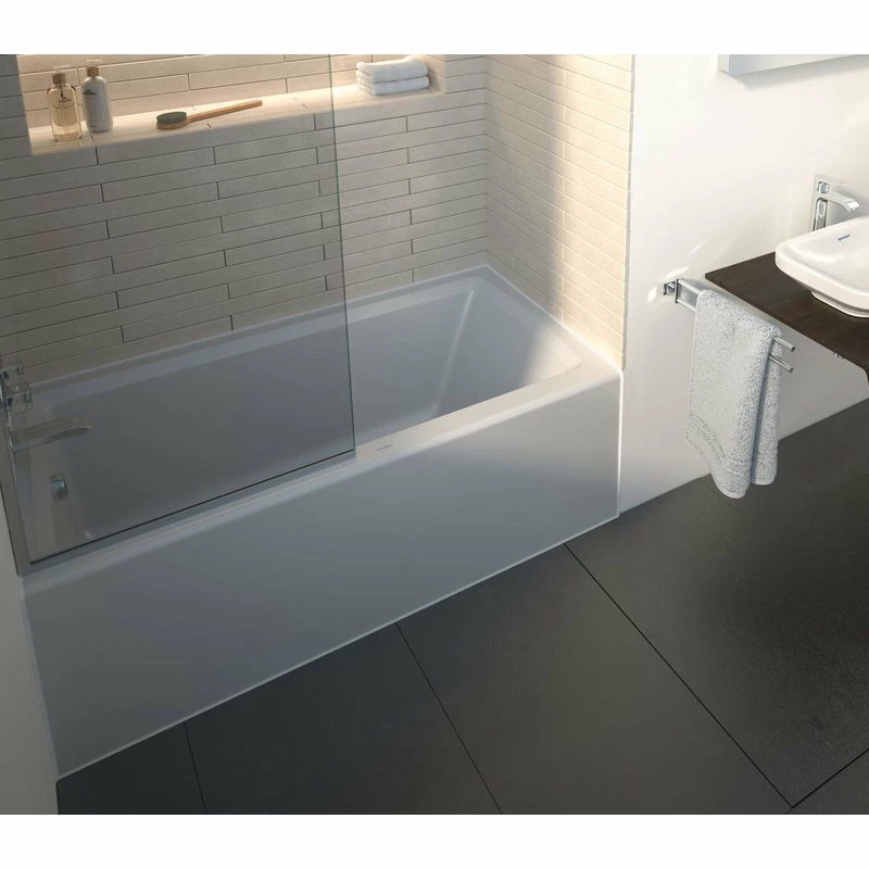 Cheap ๐ Duravit Architec 60"x30" Bathtub With Panel Height 19.25, Drain Right ๐ - Image 2