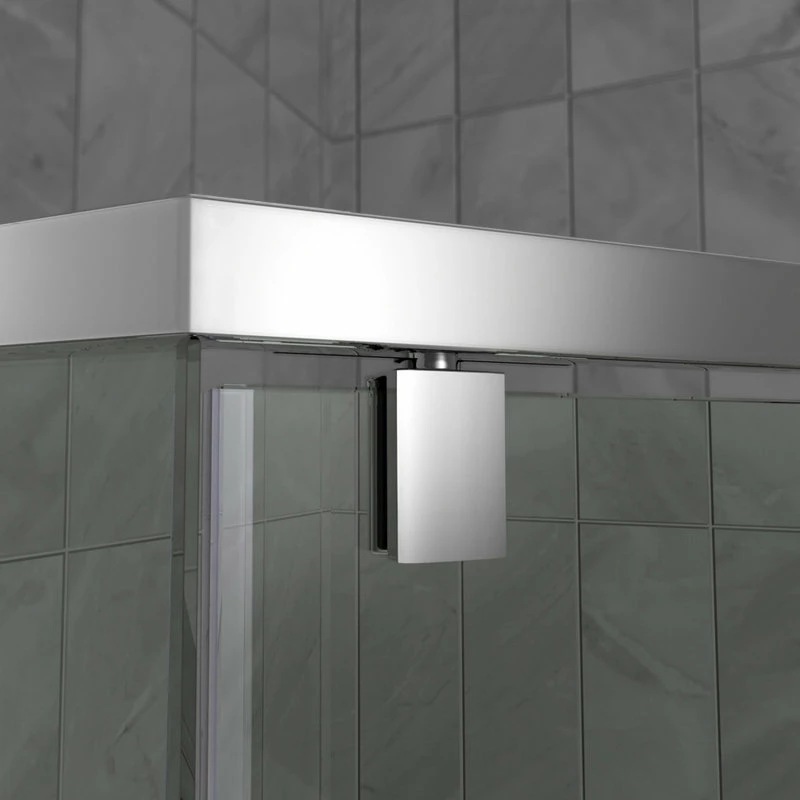 Flash Sale 🤩 DreamLine DL-6031-09 Prism 38" Frameless Corner Shower Enclosure Black With Base 🥰 - Image 6
