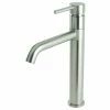 Wholesale 😀 LSH European Swivel Arm Vessel Sink Filler Faucet, Brushed Nickel 🥰