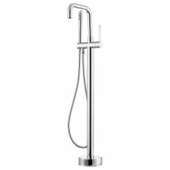 Best Pirce 😍 Vinnova Delara Freestanding Chrome Tub Faucet With Hand Shower ⭐