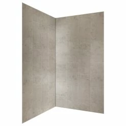 Brand new 🎁 FGI-industries Foremost GFS424278 Jetcoat 42" X 42" X 78" Two Panel Corner - Shale 🌟