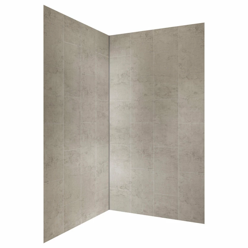 Brand new π FGI-industries Foremost GFS424278 Jetcoat 42" X 42" X 78" Two Panel Corner - Shale π