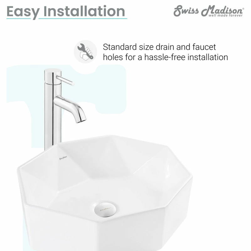 Coupon ๐คฉ Swiss Madison Brusque Vessel Sink ๐ - Image 9