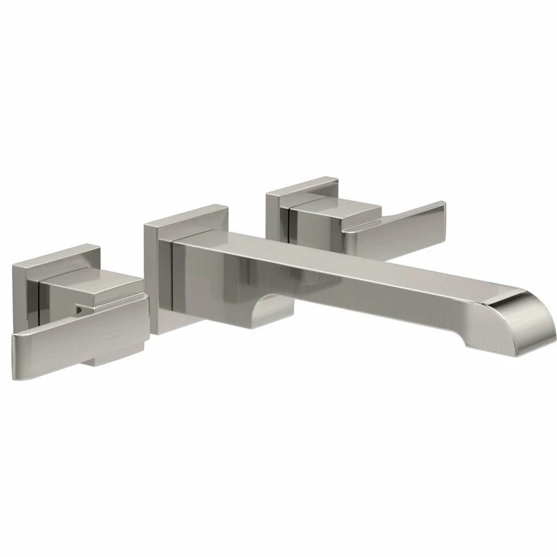 Deals ❤️ Delta Faucet Delta Ara Two Handle Wall Mount Bathroom Faucet Trim, Chrome, T3567LF-WL 💯 - Image 2