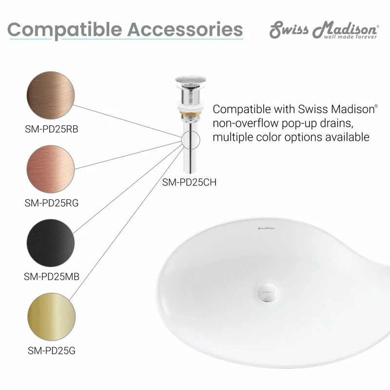 Best deal ⭐ Swiss Madison Daxton Vessel Sink ✨ - Image 10