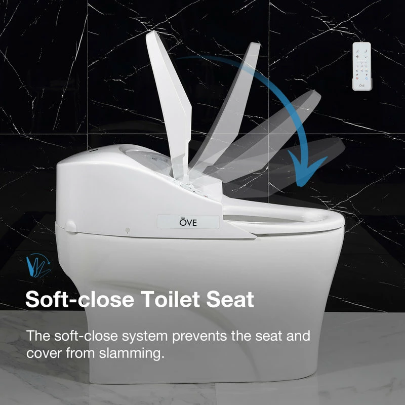Brand new ๐ OVE Decors OVE Yosemite Smart Bidet 1-Piece Elongated Toilet ๐งจ - Image 12