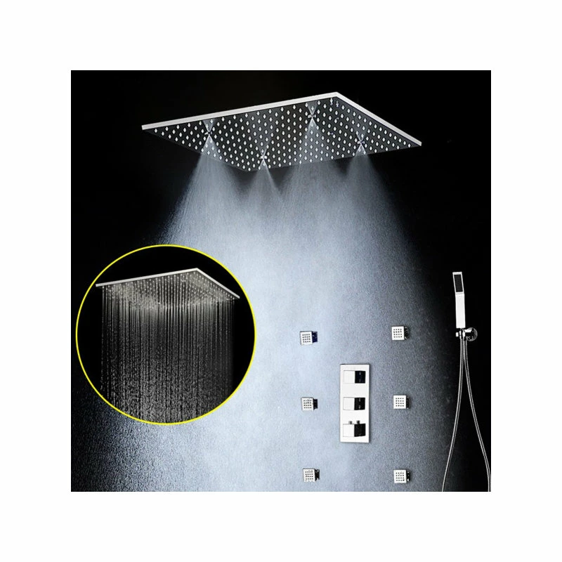 Budget ๐ BathSelect 20" Large Shower Head With 3 Way Mixer And Handshower ๐ - Image 4