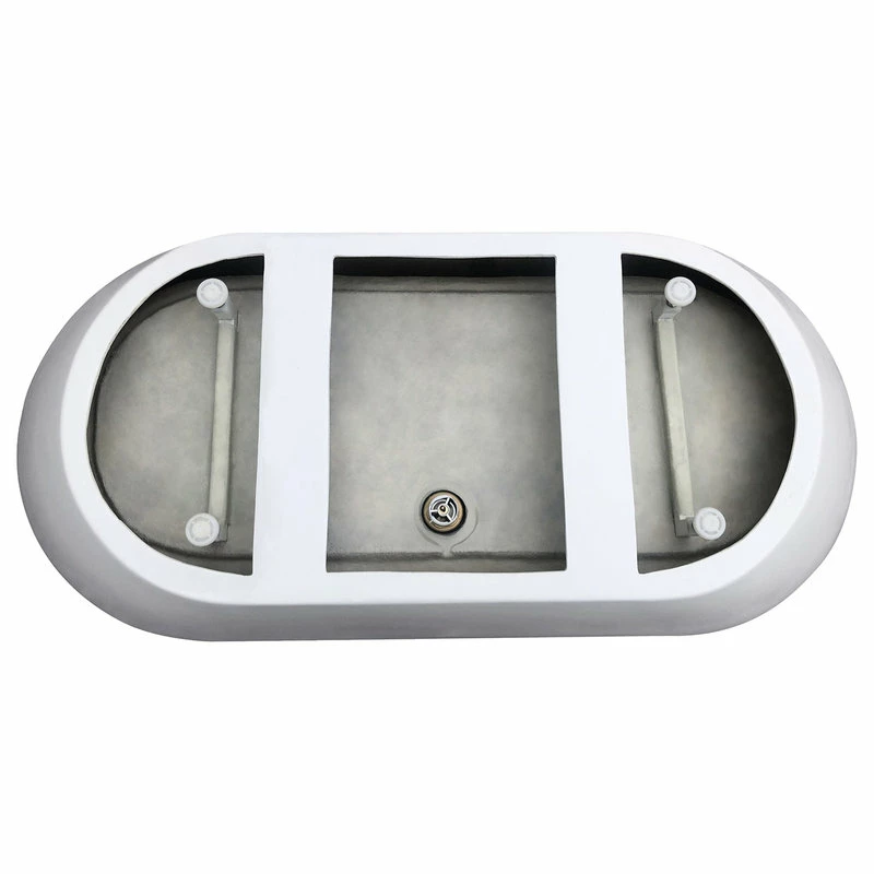 Discount ๐งจ Wyndham Collection Brooklyn 67" Freestanding White Bathtub, Polished Chrome Drain And Overflow Trim ๐ฅ - Image 5