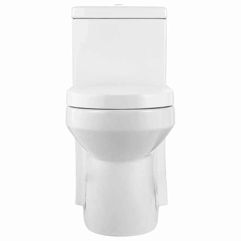 Best Sale 🧨 DeerValley Modern Small One Piece Toilet, Compact Bathroom Tiny Mini Commode Dual Flush 🧨 - Image 7