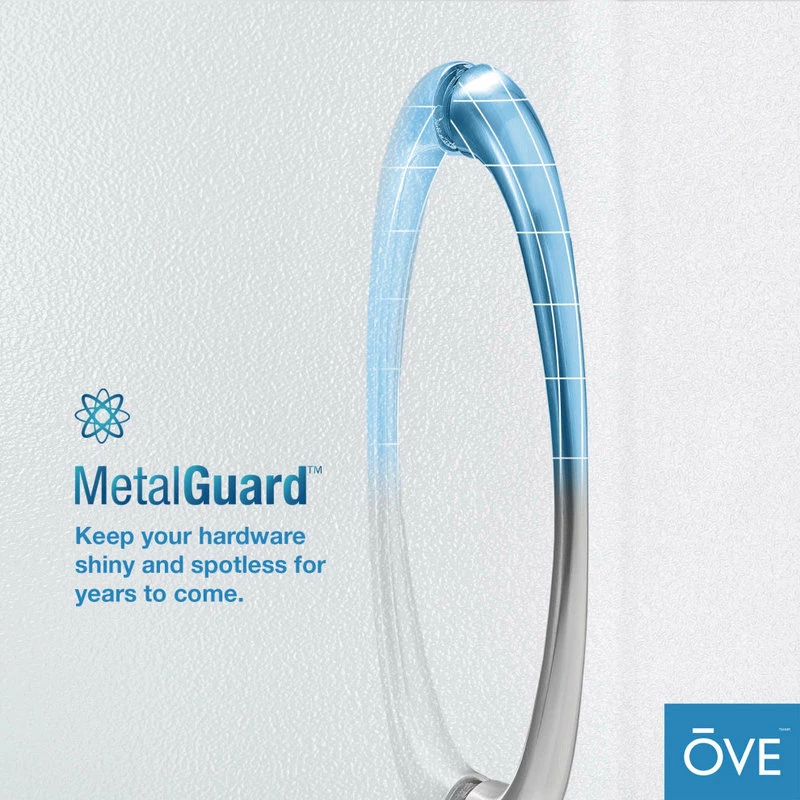 Outlet 🔥 OVE Decors Breeze 36 Shower Kit, Frosted Glass Walls And Base, Satin Nickel 👍 - Image 13