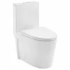 Coupon 😍 Swiss Madison St. Tropez One Piece Elongated Toilet Dual Flush 1.1/1.6 GPF With 10" Rough-In ✨